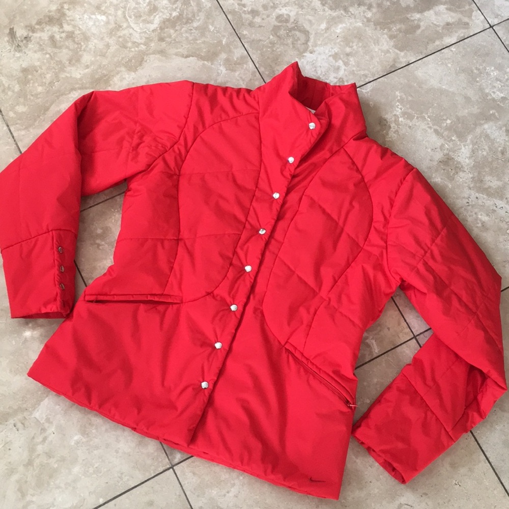 Nike Gorgeous!! Unique! Polyester Jacket - image 6